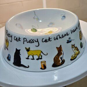 Cat bowl Cardew Design adorable !